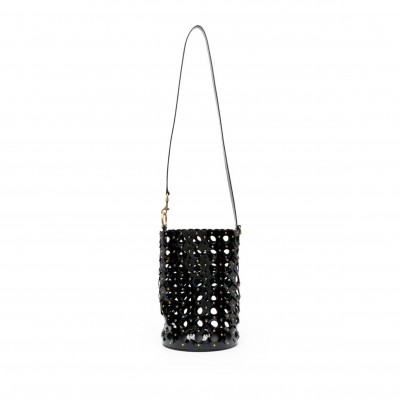 YSL THE HEARTED SEAU BUCKET BAG STL47P688BLK (20*30*20cm)